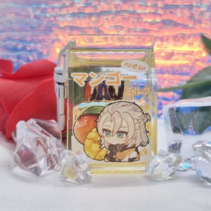 原神 液体ミルクカートンチャーム - アルベド・ゾンリ・スカラムーシュ・ワンダラー・フリナ・フタオ・カズハ