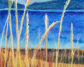 ORIGINAL Soft Pastel Illustration - Glen Haven, MI