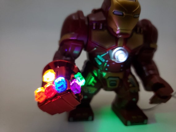 Avengers Iron Man Hulk Buster Set Mini Figure Marvel End Game Gauntlet UK Seller