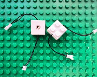 MOC Top/Bottom Magnet Connector (Lego Bricks)