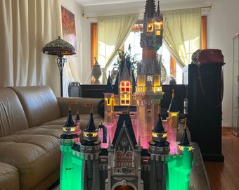Light up kits for 71040 - Disney Castle - (Model not included)