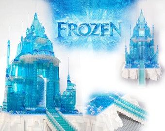 New Custom Disney Elsa Frozen Castle Inspired - from Lego Ideas