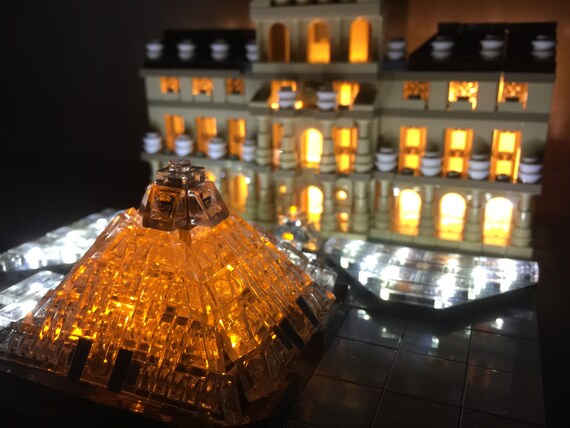 lego architecture louvre