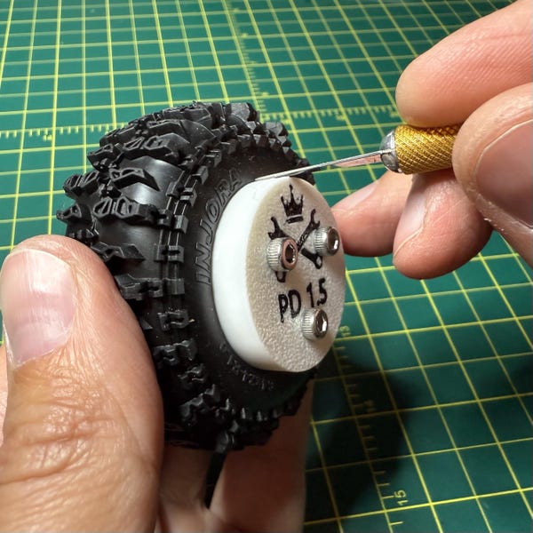 Tire Cutting Guide for 1/24 and 1/18 RC Rock Crawlers