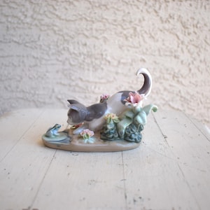 Lladro Cat Figurine - Etsy