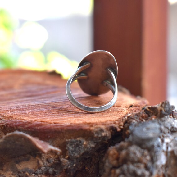 Vintage Native American Sterling Silver Turquoise… - image 4