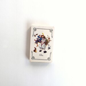Vintage playing cards Norman Rockwell Trump USA complete deck sealed romantic couple ephemera scrapbooking junk journal supplies craft