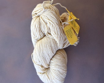 Vintage Irish wool Oiled Ardfinnan Knitting Mulcahy Redmond and Co Ireland natural rustic yarn aran knit crochet supply gift for knitter