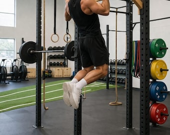 Wooden Pull Up Bar Attachment for Swedish Ladder, Kids Indoor Gym Equipment