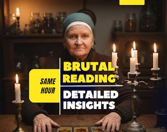 Brutal Tarot Reading | Honest Psychic Reading with No Sugarcoating | Blunt Truth, Accurate & Same Day Reading