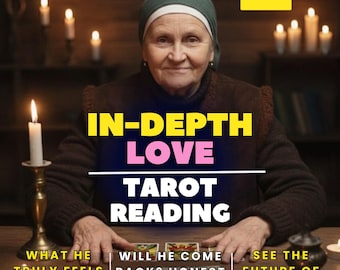 Same Hour In-Depth Love Tarot Reading | Psychic Love Insights, Twin Flame & Soulmate Clarity | Relationship Tarot Guidance, Soulmate Reading