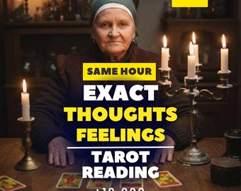 Same Hour Tarot Love Reading: Exact Thoughts & Feelings, Psychic Love Reading, Exact Love Reading, Psychic Love Reading