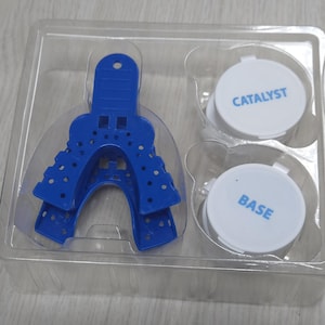 Teeth Impression Kit, Grill Mold, Mouth Piece, Base and Catalyst
