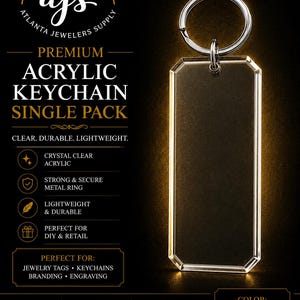Acrylic Keychain (Blank)