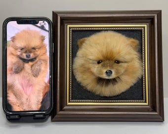 Dog Portrait Mini (Select Edition) – realistic, handmade from photo