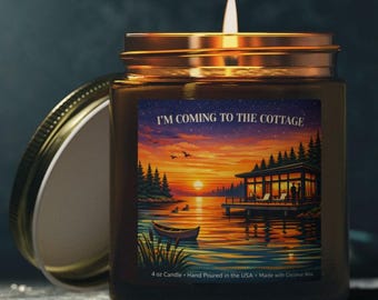 I'm Coming to the Cottage Candle