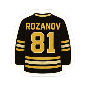Ilya Rozanov Jersey Sticker Heated Rivalry