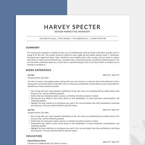 Single-Column Canva Resume Template 2025 | Professional, Modern & Minimalist CV | Clean and Simple Resume for Job Applications