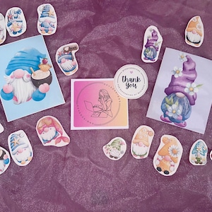 Little Gnomes and Friends Stickers, accessoires, scrapbooking, briefpapier, gonkstickers, stickerpakketten papieren accessoires