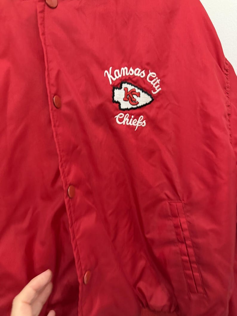 West Wind Kansas City Chiefs Red Bomber Jacket XL image 2