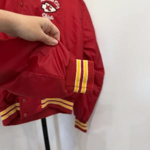 West Wind Kansas City Chiefs Red Bomber Jacket XL image 9