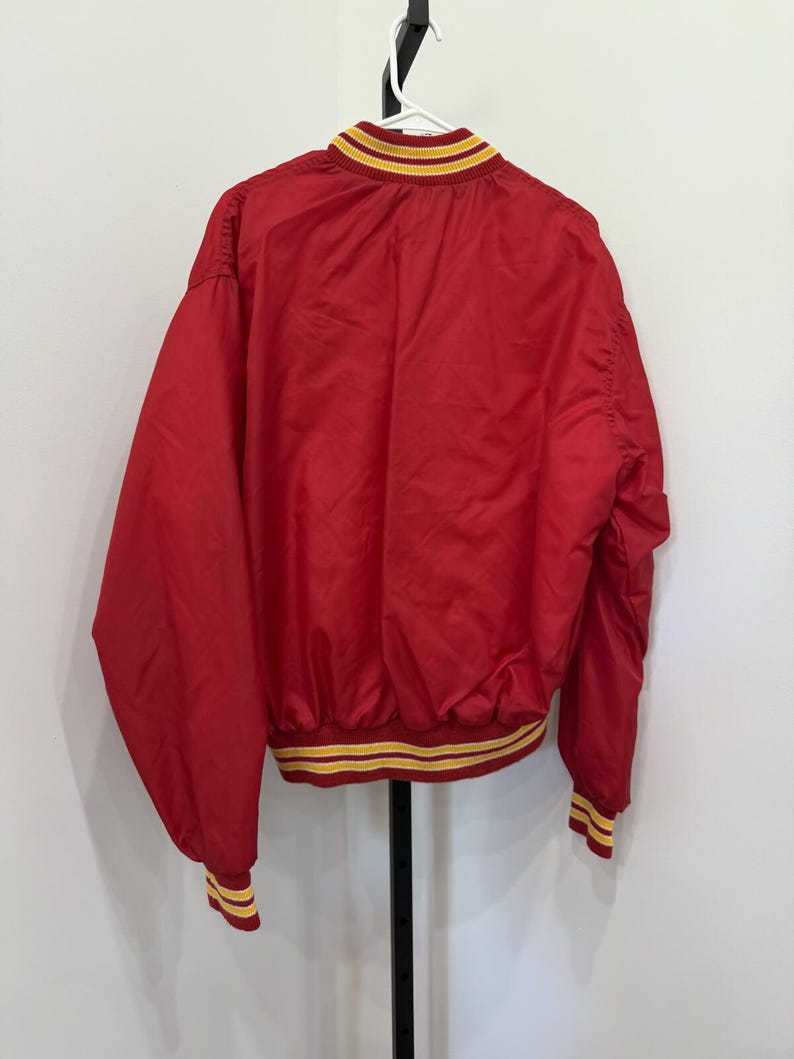 West Wind Kansas City Chiefs Red Bomber Jacket XL image 11