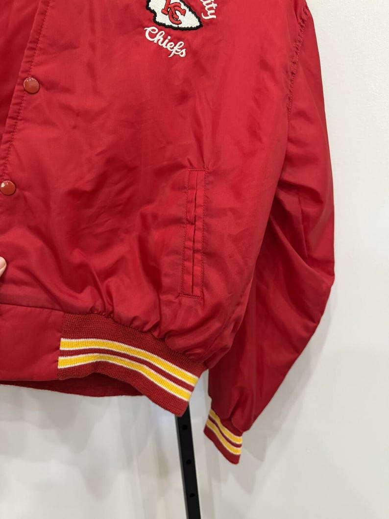 West Wind Kansas City Chiefs Red Bomber Jacket XL image 4