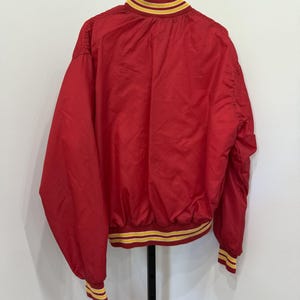 West Wind Kansas City Chiefs Red Bomber Jacket XL image 10