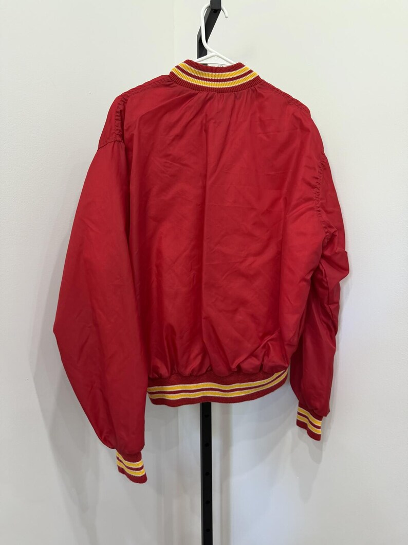 West Wind Kansas City Chiefs Red Bomber Jacket XL image 10