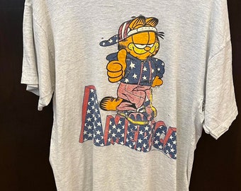 Vintage Garfield America Cotton Tee