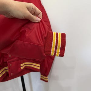 West Wind Kansas City Chiefs Red Bomber Jacket XL image 8