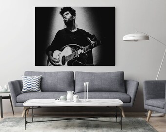 Black and White Print, Instant Art, INSTANT DOWNLOAD, Minimalist Poster, Printable Wall Art, Travel Photography, Travel Wall Art, Musician