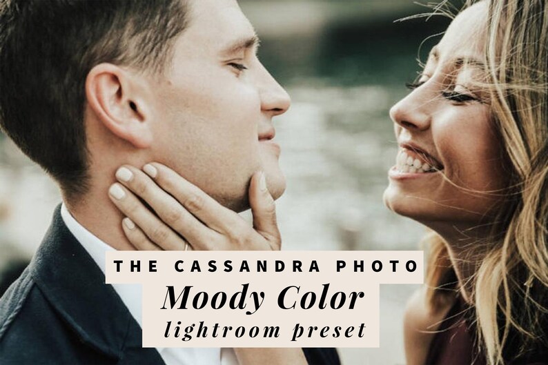 Moody Color Lightroom Desktop Presets, Moody Warm Film Presets, Wedding Photographer Moody Presets, Portrait Photographer Moody Presets image 1