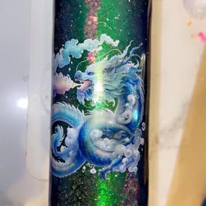 30 oz dragon tumbler