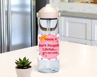 Reusable Tritan Renew Water Bottle | Eco Friendly 25oz Flip Straw Cup