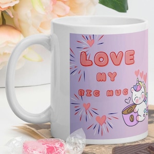 Unicorn Mug: Adorable Rainbow Design, 11oz/15oz