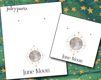 JUNE MOON•Magical Moon Collection•Custom Tags•Labels•Clothing Tags•Custom •Boutique Card•Tags•Custom Tags•Custom Labels