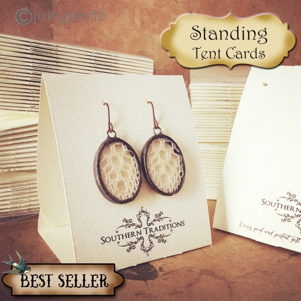36 • Free Standing• Tent Cards• EARRING CARDS• Jewelry Cards• Earring Display• Earring Card• Earring Holder• Necklace Card• Combo Card