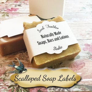 36•Custom SOAP Labels•Soap Packaging•Bar Soap Label•Custom Packaging•Soap Display•Belly Band•Cigar Band Label•Custom Packaging•SCALLOP