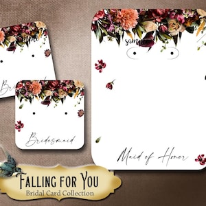 12• FALLING FOR YOU • Necklace Card• Earring Cards• Jewelry Cards• Display Card• Custom Jewelry Cards • Wedding Jewelry Card• Bridal