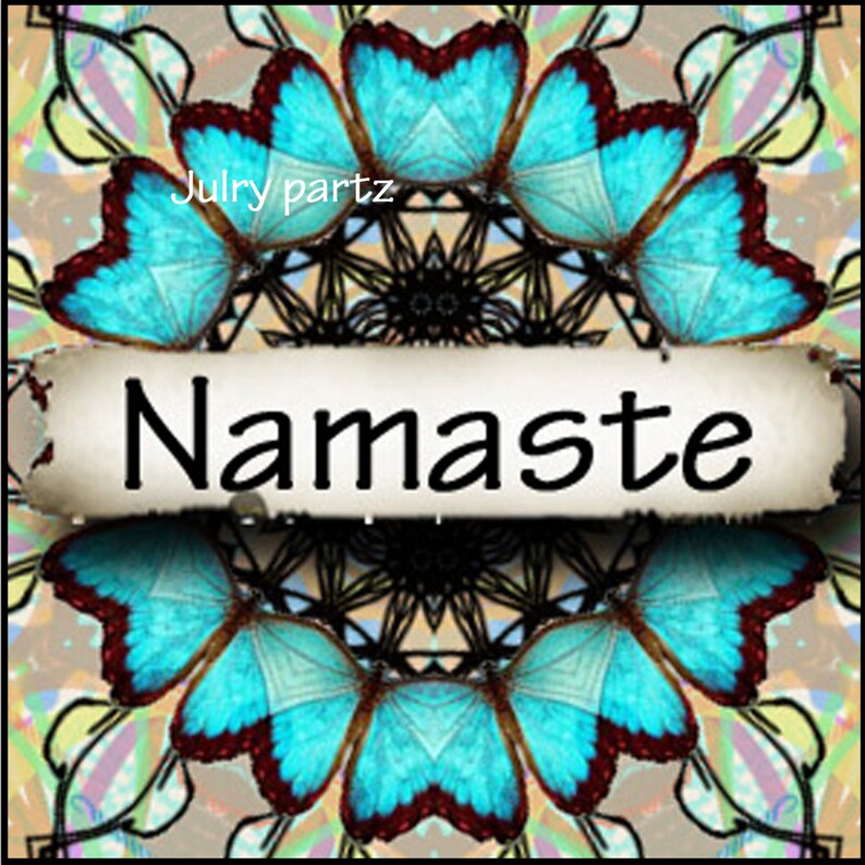 iron on transfer 6x6 Square,Printable Digital Images Yoga Meditation EUPHORIC YOGA