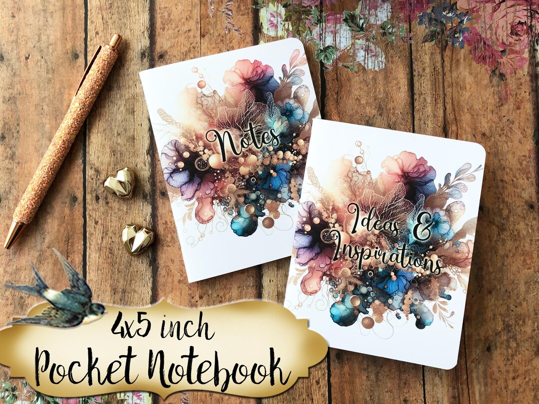 Made Notebook Handmade Mini NOTEBOOKS • Blank Notebook • Journal Notebook •journal ...