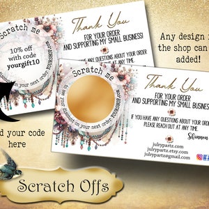 Cartões de visita SCRATCH OFF • Cartões de cupom • Cartões de desconto personalizados • Cartão de inserção • Cartões de visita personalizados • Cartões de agradecimento • Cartão de mídia social