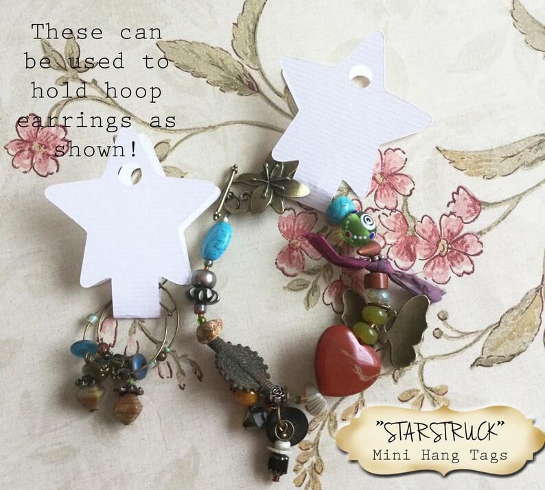 36•4.75L x 2W•STARSTRUCK•Hang Tags•Jewelry Cards•Earring Display 36•4.75L x 2W•STARSTRUCK•Hang Tags•Jewelry Cards•Earring Display