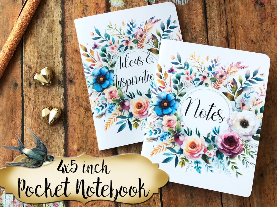 Made Notebook Handmade Mini NOTEBOOKS • Blank Notebook • Art Journal Notebook ...