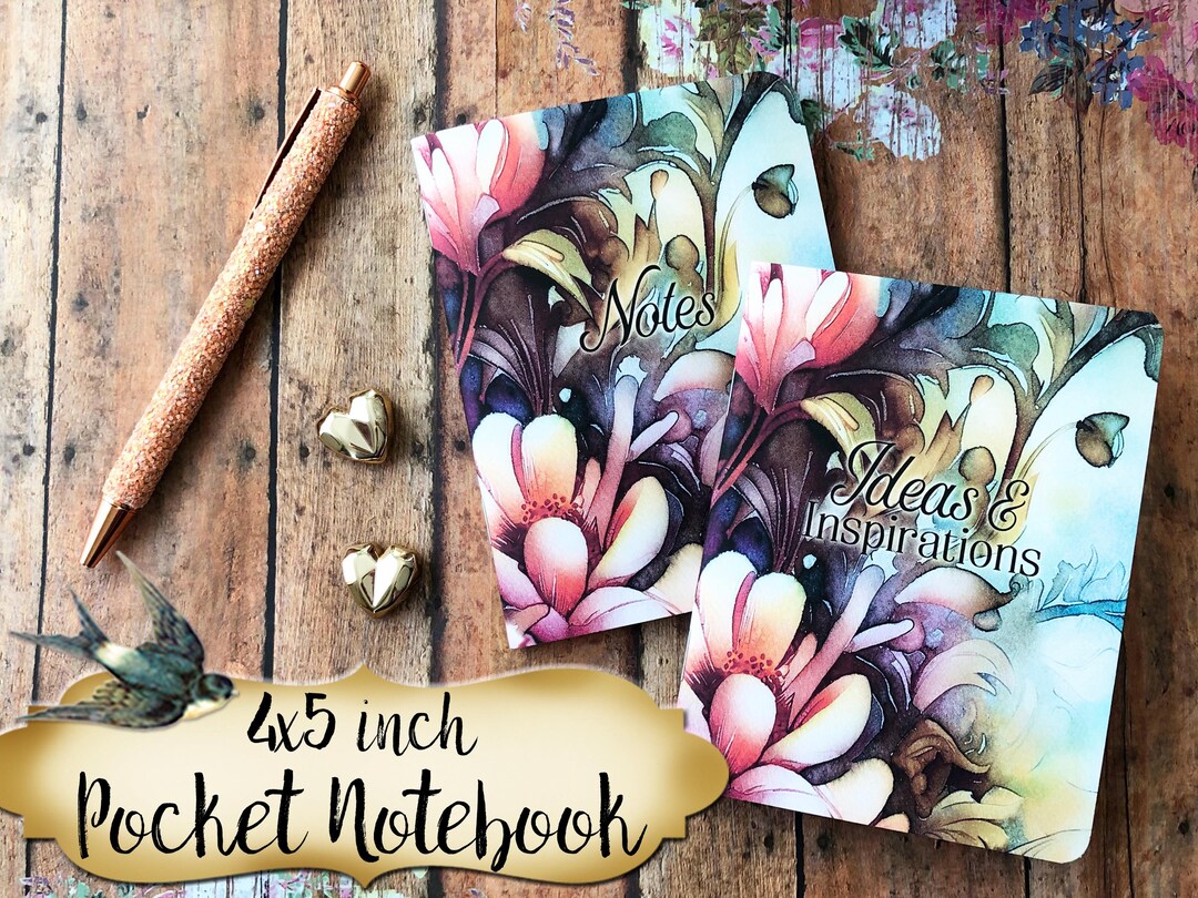 Made Notebook Handmade Mini NOTEBOOKS • Blank Notebook • Journal Notebook •journal ...