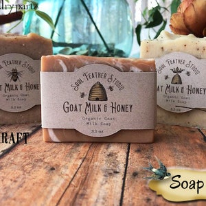 36 HONEY BEES Labels Soap Packaging Bar Soap Label custom Packaging ...