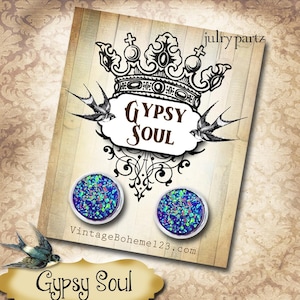 ALMA GITANA• Tarjetas para pendientes personalizadas• Tarjetas para joyería• Exhibidor de pendientes• Soporte para pendientes• Tarjeta de presentación•