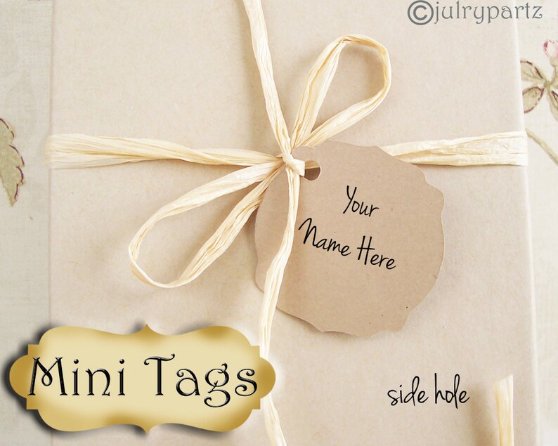 30\u2022MINI TAGS #7 \u2022 1.5 X 1.5 inch\u2022Necklace Tags\u2022Bracelet Tags\u2022Price Tags\u2022Clothing Tags\u2022Favor Tags\u2022