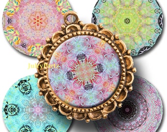 NEBULA 1x1Circle images, Printable Digital Images, Cards, Gift Tags, Stickers, Scrabble Tiles, Magnets